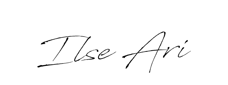 if you are searching for the best signature style for your name Ilse Ari. so please give up your signature search. here we have designed multiple signature styles  using Antro_Vectra. Ilse Ari signature style 6 images and pictures png