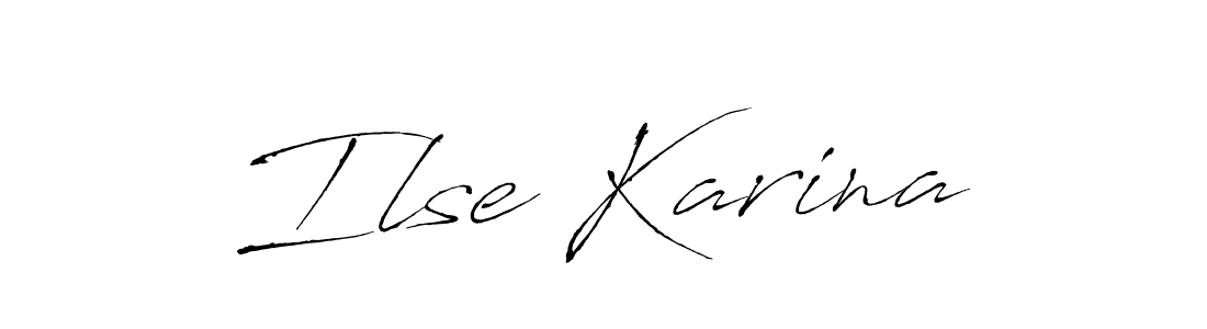 The best way (Antro_Vectra) to make a short signature is to pick only two or three words in your name. The name Ilse Karina include a total of six letters. For converting this name. Ilse Karina signature style 6 images and pictures png