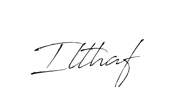 Create a beautiful signature design for name Ilthaf. With this signature (Antro_Vectra) fonts, you can make a handwritten signature for free. Ilthaf signature style 6 images and pictures png