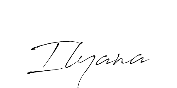 Also You can easily find your signature by using the search form. We will create Ilyana name handwritten signature images for you free of cost using Antro_Vectra sign style. Ilyana signature style 6 images and pictures png