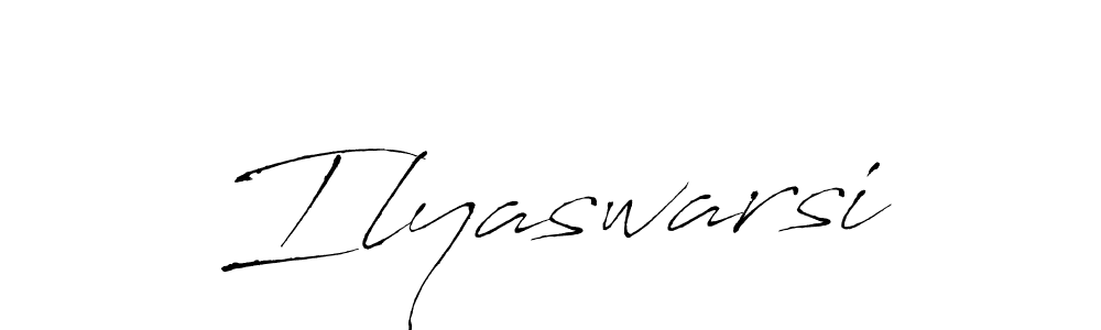 How to Draw Ilyaswarsi signature style? Antro_Vectra is a latest design signature styles for name Ilyaswarsi. Ilyaswarsi signature style 6 images and pictures png
