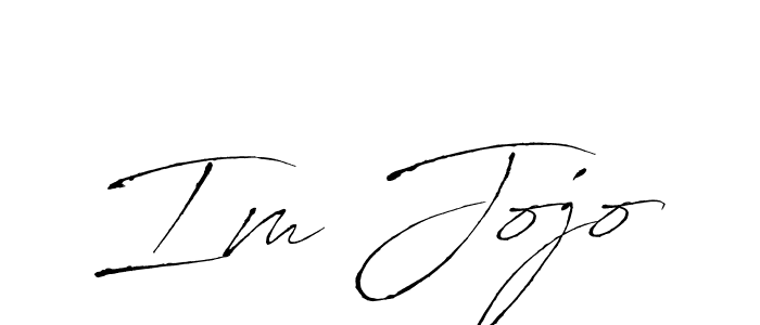 Im Jojo stylish signature style. Best Handwritten Sign (Antro_Vectra) for my name. Handwritten Signature Collection Ideas for my name Im Jojo. Im Jojo signature style 6 images and pictures png
