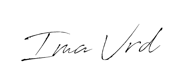 Best and Professional Signature Style for Ima Vrd. Antro_Vectra Best Signature Style Collection. Ima Vrd signature style 6 images and pictures png