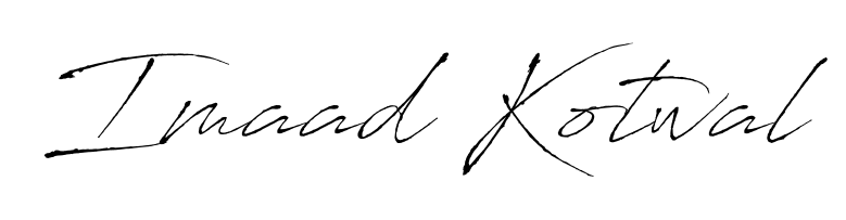 The Antro_Vectra font gives name Imaad Kotwal a signature that looks effortless yet distinguished. Download high-res PNG instantly. Imaad Kotwal signature style 6 images and pictures png