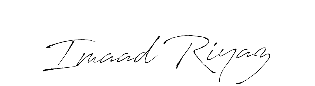 You can use this online signature creator to create a handwritten signature for the name Imaad Riyaz. This is the best online autograph maker. Imaad Riyaz signature style 6 images and pictures png