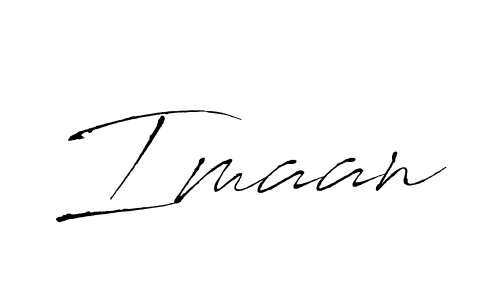 Create a beautiful signature design for name Imaan. With this signature (Antro_Vectra) fonts, you can make a handwritten signature for free. Imaan signature style 6 images and pictures png