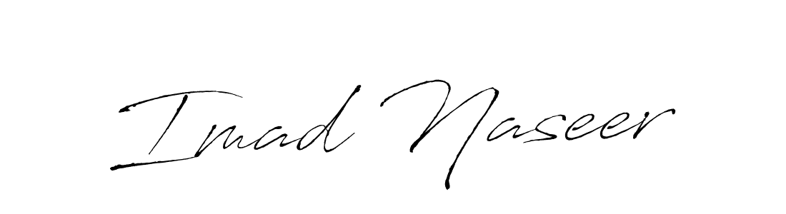 Here are the top 10 professional signature styles for the name Imad Naseer. These are the best autograph styles you can use for your name. Imad Naseer signature style 6 images and pictures png