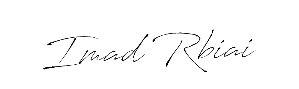 Use a signature maker to create a handwritten signature online. With this signature software, you can design (Antro_Vectra) your own signature for name Imad Rbiai. Imad Rbiai signature style 6 images and pictures png