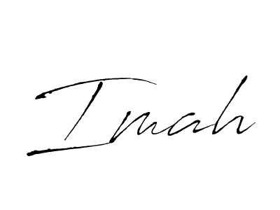 if you are searching for the best signature style for your name Imah. so please give up your signature search. here we have designed multiple signature styles  using Antro_Vectra. Imah signature style 6 images and pictures png