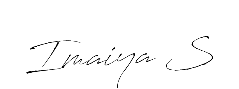 Make a beautiful signature design for name Imaiya S. Use this online signature maker to create a handwritten signature for free. Imaiya S signature style 6 images and pictures png