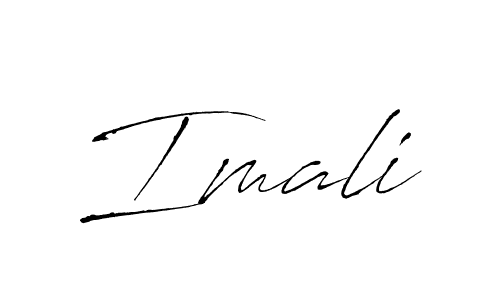 Antro_Vectra is a professional signature style that is perfect for those who want to add a touch of class to their signature. It is also a great choice for those who want to make their signature more unique. Get Imali name to fancy signature for free. Imali signature style 6 images and pictures png