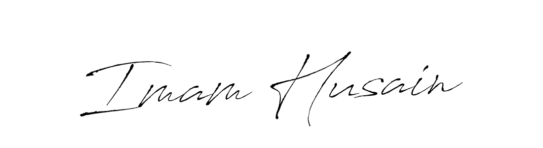 Similarly Antro_Vectra is the best handwritten signature design. Signature creator online .You can use it as an online autograph creator for name Imam Husain. Imam Husain signature style 6 images and pictures png