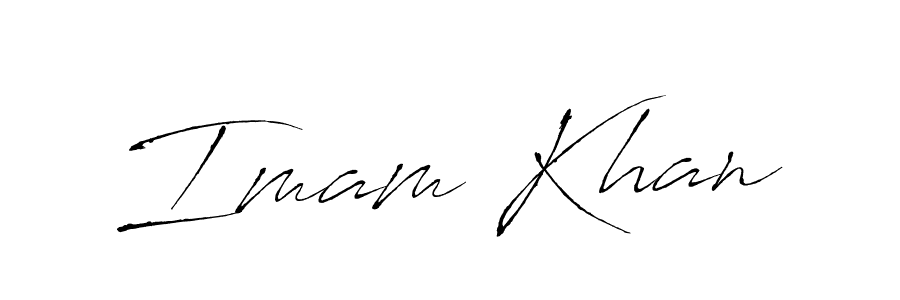 Antro_Vectra is a professional signature style that is perfect for those who want to add a touch of class to their signature. It is also a great choice for those who want to make their signature more unique. Get Imam Khan name to fancy signature for free. Imam Khan signature style 6 images and pictures png