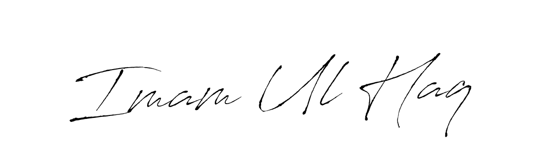 How to make Imam Ul Haq name signature. Use Antro_Vectra style for creating short signs online. This is the latest handwritten sign. Imam Ul Haq signature style 6 images and pictures png