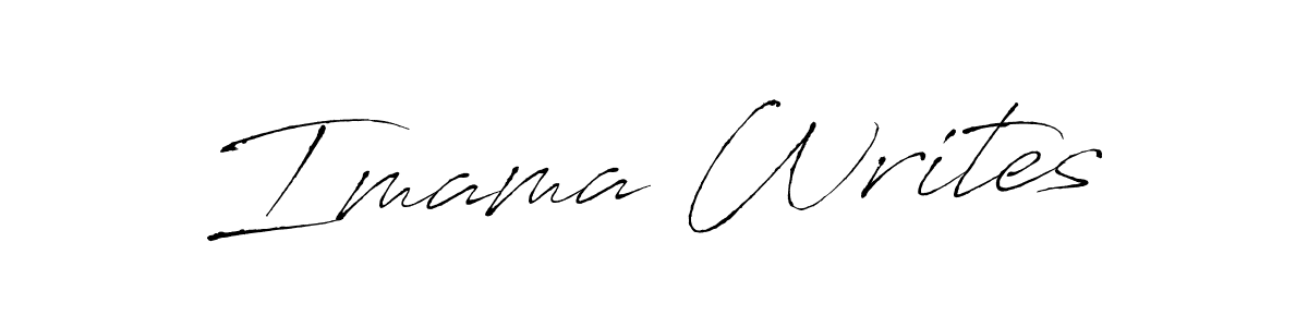 You should practise on your own different ways (Antro_Vectra) to write your name (Imama Writes) in signature. don't let someone else do it for you. Imama Writes signature style 6 images and pictures png