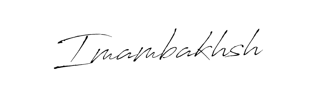 Imambakhsh stylish signature style. Best Handwritten Sign (Antro_Vectra) for my name. Handwritten Signature Collection Ideas for my name Imambakhsh. Imambakhsh signature style 6 images and pictures png