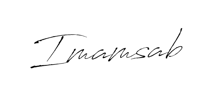 It looks lik you need a new signature style for name Imamsab. Design unique handwritten (Antro_Vectra) signature with our free signature maker in just a few clicks. Imamsab signature style 6 images and pictures png