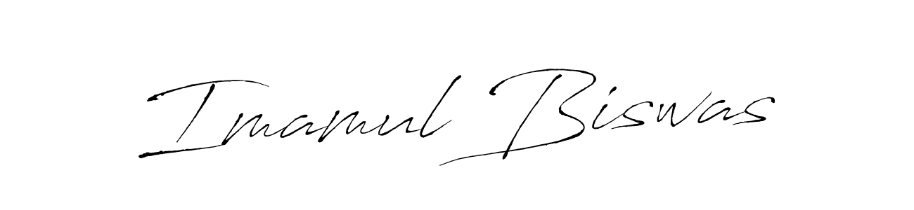 Design your own signature with our free online signature maker. With this signature software, you can create a handwritten (Antro_Vectra) signature for name Imamul Biswas. Imamul Biswas signature style 6 images and pictures png