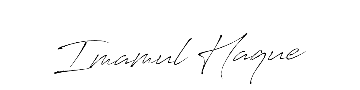 Use a signature maker to create a handwritten signature online. With this signature software, you can design (Antro_Vectra) your own signature for name Imamul Haque. Imamul Haque signature style 6 images and pictures png