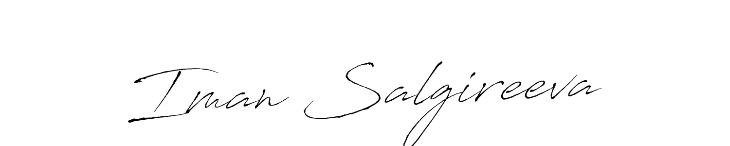 You should practise on your own different ways (Antro_Vectra) to write your name (Iman Salgireeva) in signature. don't let someone else do it for you. Iman Salgireeva signature style 6 images and pictures png