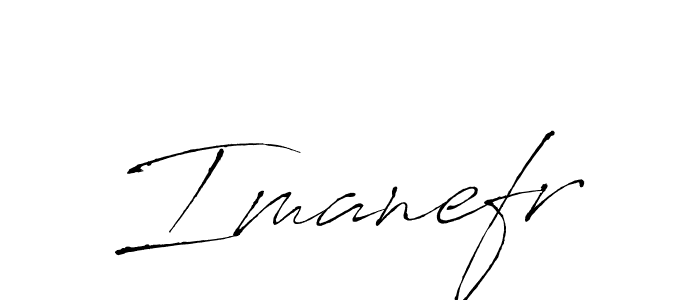 The best way (Antro_Vectra) to make a short signature is to pick only two or three words in your name. The name Imanefr include a total of six letters. For converting this name. Imanefr signature style 6 images and pictures png