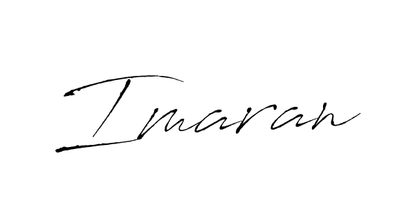 Create a beautiful signature design for name Imaran. With this signature (Antro_Vectra) fonts, you can make a handwritten signature for free. Imaran signature style 6 images and pictures png