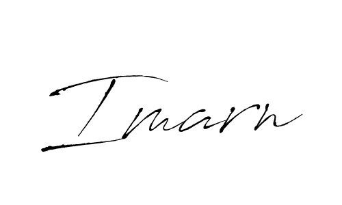 Also we have Imarn name is the best signature style. Create professional handwritten signature collection using Antro_Vectra autograph style. Imarn signature style 6 images and pictures png