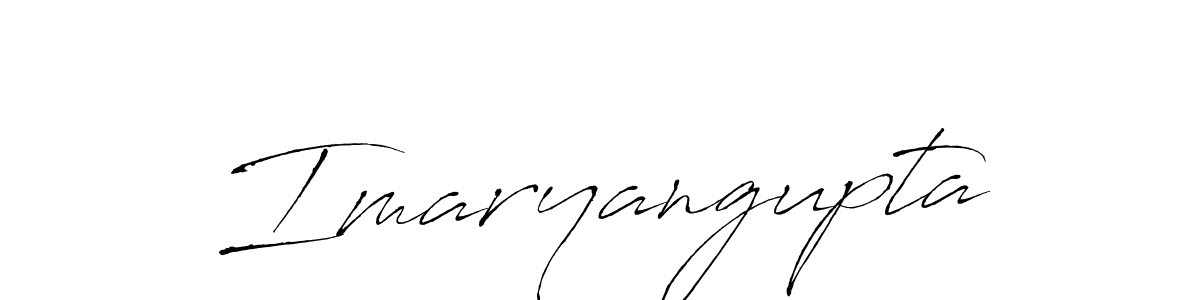 It looks lik you need a new signature style for name Imaryangupta. Design unique handwritten (Antro_Vectra) signature with our free signature maker in just a few clicks. Imaryangupta signature style 6 images and pictures png