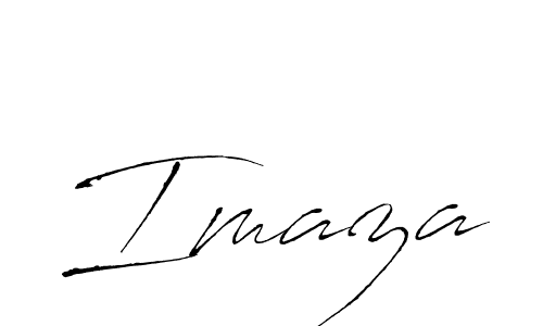 How to make Imaza signature? Antro_Vectra is a professional autograph style. Create handwritten signature for Imaza name. Imaza signature style 6 images and pictures png