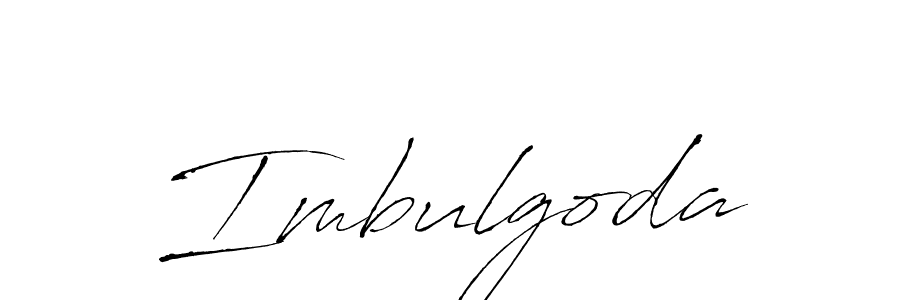 The best way (Antro_Vectra) to make a short signature is to pick only two or three words in your name. The name Imbulgoda include a total of six letters. For converting this name. Imbulgoda signature style 6 images and pictures png