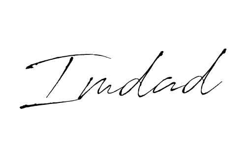 if you are searching for the best signature style for your name Imdad. so please give up your signature search. here we have designed multiple signature styles  using Antro_Vectra. Imdad signature style 6 images and pictures png