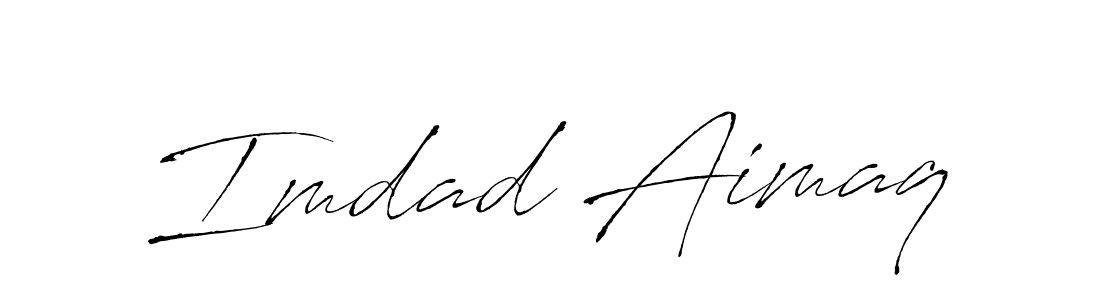 Use a signature maker to create a handwritten signature online. With this signature software, you can design (Antro_Vectra) your own signature for name Imdad Aimaq. Imdad Aimaq signature style 6 images and pictures png