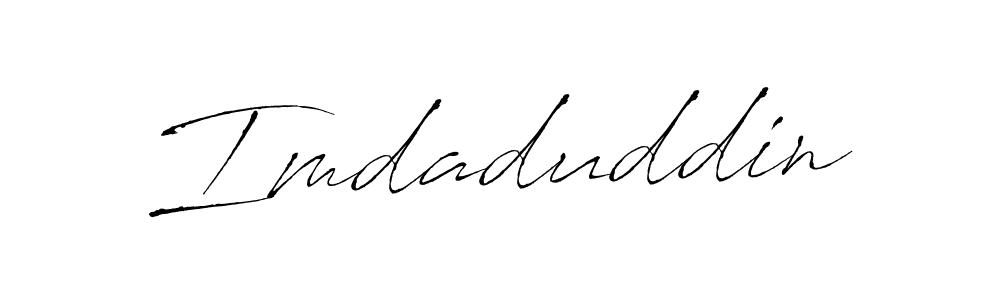 How to make Imdaduddin name signature. Use Antro_Vectra style for creating short signs online. This is the latest handwritten sign. Imdaduddin signature style 6 images and pictures png