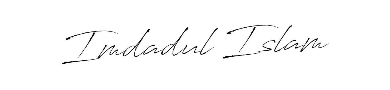 The best way (Antro_Vectra) to make a short signature is to pick only two or three words in your name. The name Imdadul Islam include a total of six letters. For converting this name. Imdadul Islam signature style 6 images and pictures png