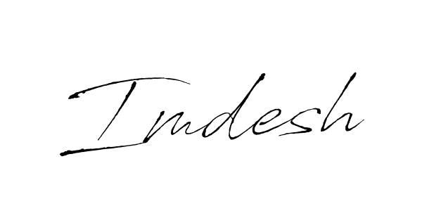 How to make Imdesh name signature. Use Antro_Vectra style for creating short signs online. This is the latest handwritten sign. Imdesh signature style 6 images and pictures png