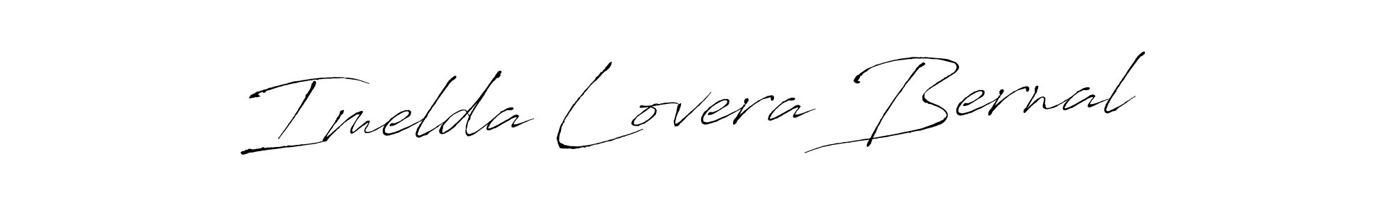 Also You can easily find your signature by using the search form. We will create Imelda Lovera Bernal name handwritten signature images for you free of cost using Antro_Vectra sign style. Imelda Lovera Bernal signature style 6 images and pictures png