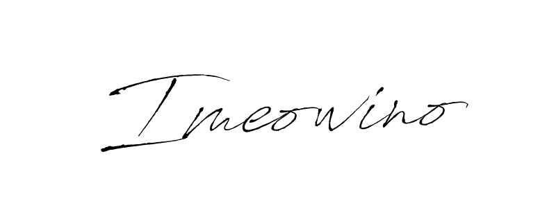 How to make Imeowino signature? Antro_Vectra is a professional autograph style. Create handwritten signature for Imeowino name. Imeowino signature style 6 images and pictures png