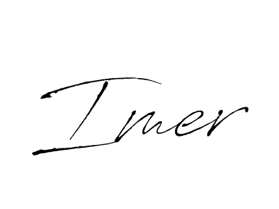 Once you've used our free online signature maker to create your best signature Antro_Vectra style, it's time to enjoy all of the benefits that Imer name signing documents. Imer signature style 6 images and pictures png