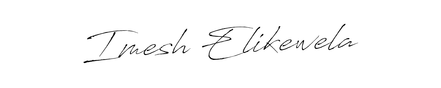 if you are searching for the best signature style for your name Imesh Elikewela. so please give up your signature search. here we have designed multiple signature styles  using Antro_Vectra. Imesh Elikewela signature style 6 images and pictures png