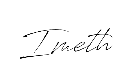 You should practise on your own different ways (Antro_Vectra) to write your name (Imeth) in signature. don't let someone else do it for you. Imeth signature style 6 images and pictures png