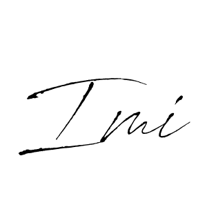 Similarly Antro_Vectra is the best handwritten signature design. Signature creator online .You can use it as an online autograph creator for name Imi. Imi signature style 6 images and pictures png