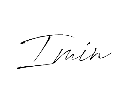 Similarly Antro_Vectra is the best handwritten signature design. Signature creator online .You can use it as an online autograph creator for name Imin. Imin signature style 6 images and pictures png