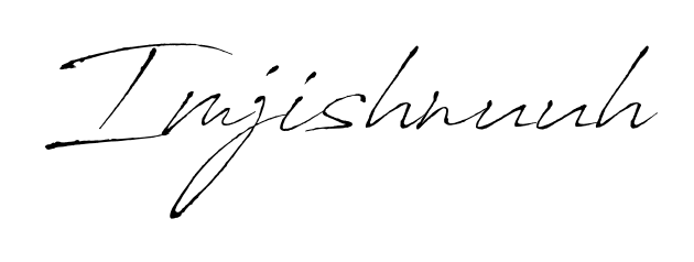 Download transparent PNG signature for name Imjishnuuh styled with Antro_Vectra font. Ready to paste directly into PDF and Word agreements. Imjishnuuh signature style 6 images and pictures png