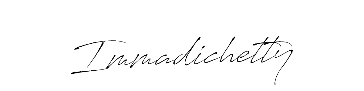 It looks lik you need a new signature style for name Immadichetty. Design unique handwritten (Antro_Vectra) signature with our free signature maker in just a few clicks. Immadichetty signature style 6 images and pictures png