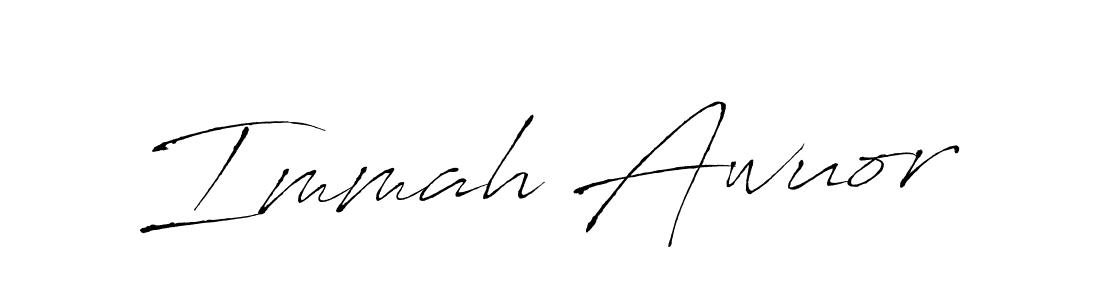 See photos of Immah Awuor official signature by Spectra . Check more albums & portfolios. Read reviews & check more about Antro_Vectra font. Immah Awuor signature style 6 images and pictures png