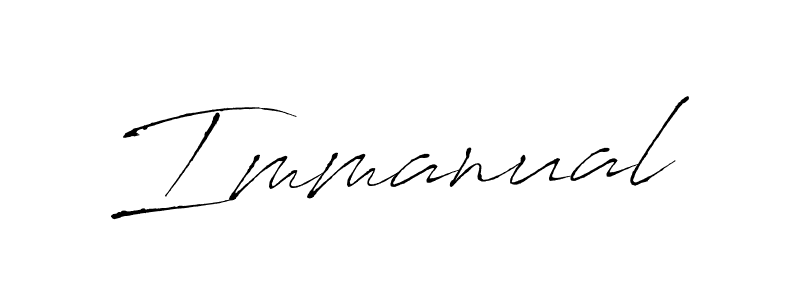 The best way (Antro_Vectra) to make a short signature is to pick only two or three words in your name. The name Immanual include a total of six letters. For converting this name. Immanual signature style 6 images and pictures png