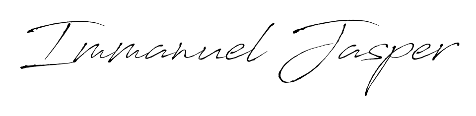Best and Professional Signature Style for Immanuel Jasper. Antro_Vectra Best Signature Style Collection. Immanuel Jasper signature style 6 images and pictures png