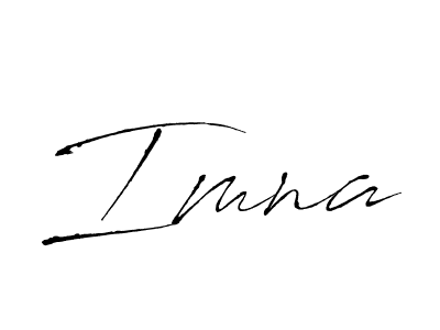 The best way (Antro_Vectra) to make a short signature is to pick only two or three words in your name. The name Imna include a total of six letters. For converting this name. Imna signature style 6 images and pictures png