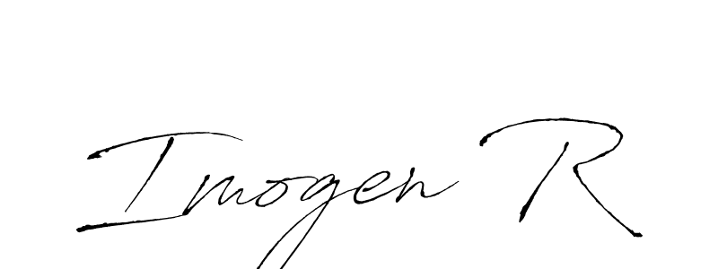 if you are searching for the best signature style for your name Imogen R. so please give up your signature search. here we have designed multiple signature styles  using Antro_Vectra. Imogen R signature style 6 images and pictures png