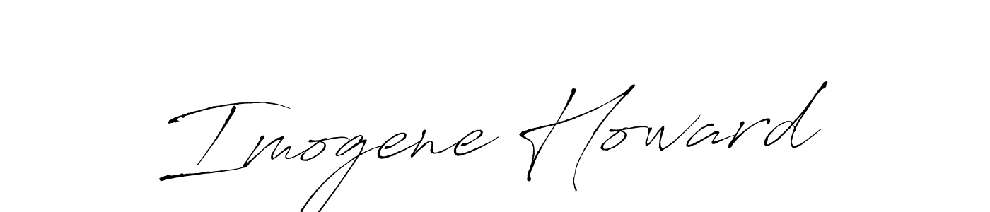 You can use this online signature creator to create a handwritten signature for the name Imogene Howard. This is the best online autograph maker. Imogene Howard signature style 6 images and pictures png